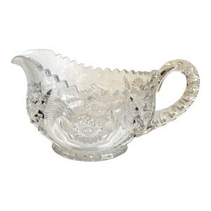 Cut Glass Crystal Creamer